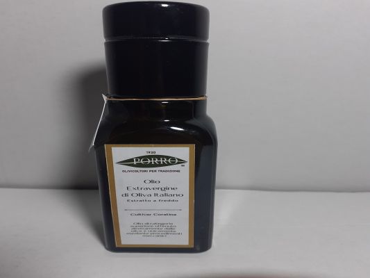 100ml di olio extravergine di oliva cultivar coratina