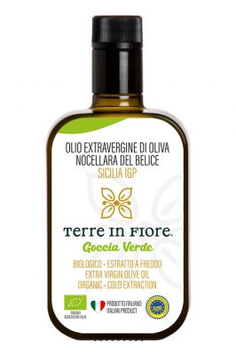 500ML OLIO EVO BIOLOGICO / IGP SICILIANO "GOCCIA VERDE"