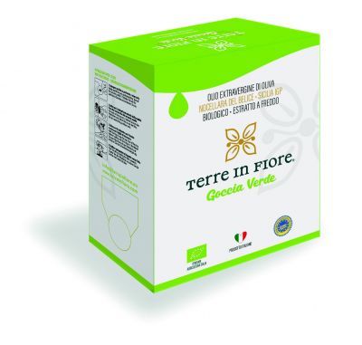 3 LT OLIO EVO BIOLOGICO / IGP SICILIANO "GOCCIA VERDE"