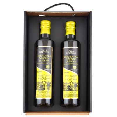 Cofanetto 2 bottiglie Olio Extravergine di Oliva 500ml