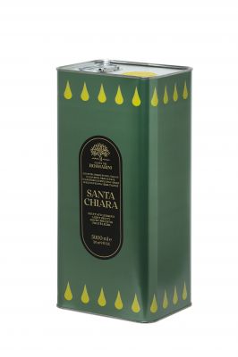 Olio extra vergine di oliva Santa Chiara confezione 1 x 5000 ml